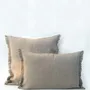 Coussins textile - NO-MAD Prerit Cushion Cover in Cotton Jute with Hand-Frayed Edges - NO-MAD
