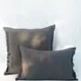 Coussins textile - NO-MAD Prerit Cushion Cover in Cotton Jute with Hand-Frayed Edges - NO-MAD