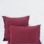 Coussins textile - NO-MAD Prerit Cushion Cover in Cotton Jute with Hand-Frayed Edges - NO-MAD