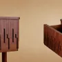 Tables de nuit - Campbell Bedside Table by Wood Tailors Club - WOOD TAILORS CLUB