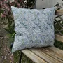 Cushions - Blue floral pillowcase William MOrris Wandle 100% linen - NORAVILLA