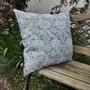 Cushions - Blue floral pillowcase William MOrris Wandle 100% linen - NORAVILLA