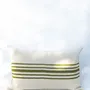 Coussins textile - NO-MAD Raku Cushion Cover in Cotton Linen with Embroidery - NO-MAD