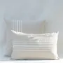 Coussins textile - NO-MAD Raku Cushion Cover in Cotton Linen with Embroidery - NO-MAD