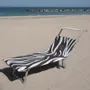 Travel accessories - No-Wind Black & White Beach Towel - BEACH VIBES
