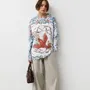 Apparel - Long-Sleeve T-Shirt “Simurgh at Dawn” - MARALETTO