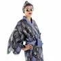 Accessoires de voyage - Kimono Peacock Blue - BEACH VIBES