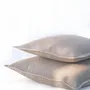Coussins textile - NO-MAD Prakrit Cushion Cover in Cotton Jute with Hand Embroidery - NO-MAD