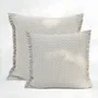 Coussins textile - NO-MAD Bunai Cushion Cover in Stuctured  Woven Cotton - NO-MAD