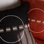 Fabric cushions - NO-MAD Shunya Cushions and Lumbar Cushions in Cotton Jute - NO-MAD