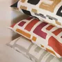 Coussins textile - NO-MAD Vanya Cushion Cover in Cotton Linen with Screen Print Design - NO-MAD