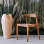 Chaises - AMBIA - Chaise en bois de teck et corde synthétique naturel - HYDILE