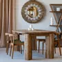 Chairs - AMBIA - Teak wood and green natural rope chair - HYDILE