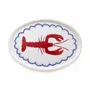 Plateaux - Lobster Oval Serving Tray - 31x22cm - BLU KAT