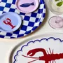 Plateaux - Lobster Oval Serving Tray - 31x22cm - BLU KAT