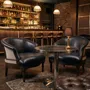 Chairs for hospitalities & contracts - Cotton Essence Special Leather | Small armchair - CREARTE COLLECTIONS