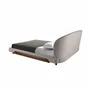 Beds - Light grey fabric bed - ANGEL CERDÁ