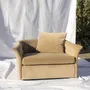 Lounge chairs for hospitalities & contracts - Isabella Sofa Lounge armchair - extra wide - Upholstered Velvet Siege - DUISTT
