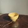 Tasses et mugs - Petit bol en terracotta jaune vintage à piédouche artisanal H8 D12 - OFFICE OBJETS