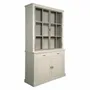 Boîtes de rangement  - Vitrine Kubic Metal 2x2 portes 2 tiroirs - XO INTERIORS