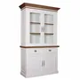 Storage boxes - Vitrine Chic Oak 2x2 portes 2 tiroirs - XO INTERIORS