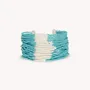 Jewelry - Adjustable blue and white bracelet - Manitoba - NATURE BIJOUX