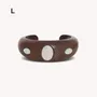Jewelry - Marge rigid bracelet with 3 shell cab - Oman - NATURE BIJOUX