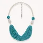 Jewelry - Multi rows plastron necklace - Manitoba - NATURE BIJOUX