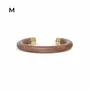 Jewelry - Medium rigid bracelet with 2 shell cab - Oman - NATURE BIJOUX