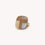 Bijoux - Bague ajustable carré grand modèle - Kamakura - NATURE BIJOUX
