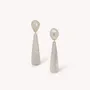Bijoux - Boucles d'oreilles poussoir goutte sable - Bora Bora - NATURE BIJOUX