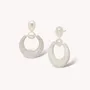 Jewelry - FWP post earrings with sand ring - Bora Bora - NATURE BIJOUX