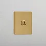 Other wall decoration - Grove Single Toggle Switch - Antique Brass - CORSTON ARCHITECTURAL DETAIL
