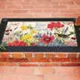Decorative objects - bloom with grace doormat. - KARENA INTERNATIONAL