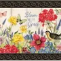 Decorative objects - bloom with grace doormat. - KARENA INTERNATIONAL