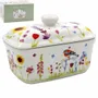 Plats et saladiers - beurrier/terrine garden birds - KARENA INTERNATIONAL