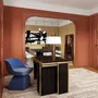 Chairs for hospitalities & contracts - Small Lounge Chair OSCAR Upholstered Bouclé,  COM/COL & Swivel Option - DUISTT