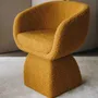 Chairs for hospitalities & contracts - Oscar Lounge Chair, arm rest, Upholstered Wool, Swivel Option & COM - DUISTT