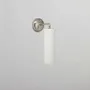 Wall lamps - Claremont Small Wall Light Fine Porcelain - Polished Nickel - CORSTON ARCHITECTURAL DETAIL