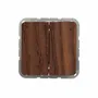 Management control systems - Switch; 2 x 1-pole; 1-way - WEMEL WOOD