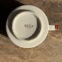 Tasses et mugs - Petite tasse mouchetée en grès made in Korea à motif de fleurs H7 D11 - OFFICE OBJETS
