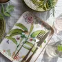 Decorative objects - Hibiscus enamel tray - PARADISIO IMAGINARIUM