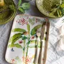 Decorative objects - Hibiscus enamel tray - PARADISIO IMAGINARIUM