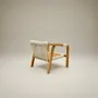 Lawn sofas   - Olefin teak and rope outdoor lounge - SBH3 - BALINAISA