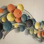Other wall decoration - Chroma Wave: Handmade Metal Wall Decor - SARMAL DESIGN