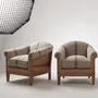 Lounge chairs for hospitalities & contracts - Avis Essence Stripes | Armchair - CREARTE COLLECTIONS