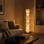 Lampadaires - POMPADOUR – Lampadaire artisanal en perles de verre - SPIRIDON DECO
