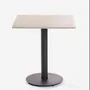Other tables - Table bistrot rectangulaire pied classique B_18 600*700 - SILLON