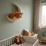 Children's decorative items - Fox and Moon Paper Wall Decor DIY Kits - MOKI MOKI