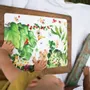Children's mealtime - Placemat - La cueillette Des Goyaviers - POP ET SES FRÈRES